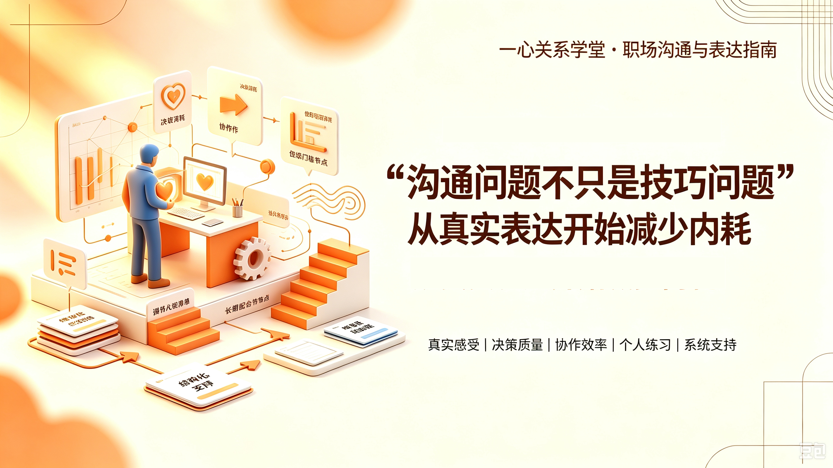 一心关系学堂 - 不敢表达真实感受的隐性成本：从个人内耗到团队协作的投入与实施门槛