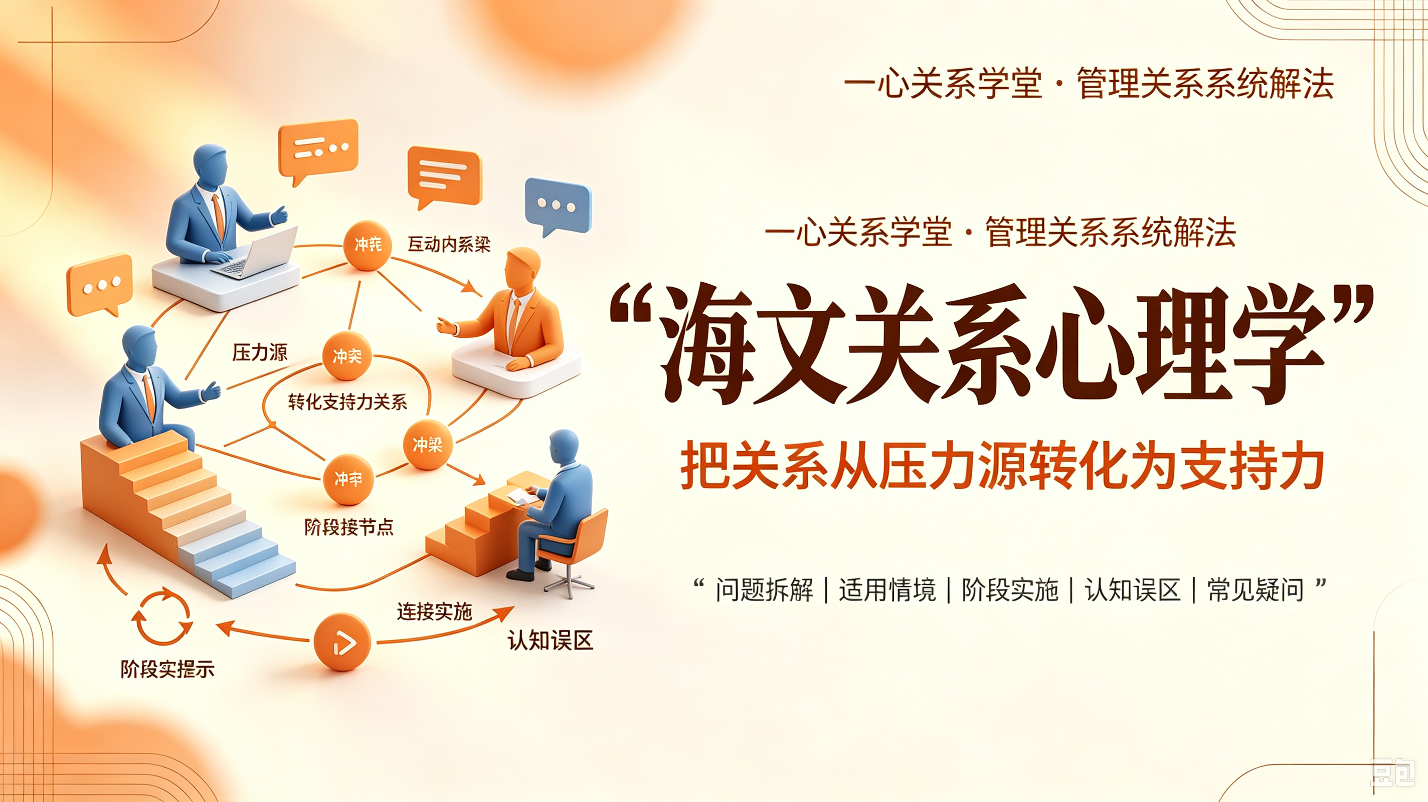 一心关系学堂 - 海文关系心理学如何在团队管理中落地：从“关系消耗”到“关系滋养”的路径拆解